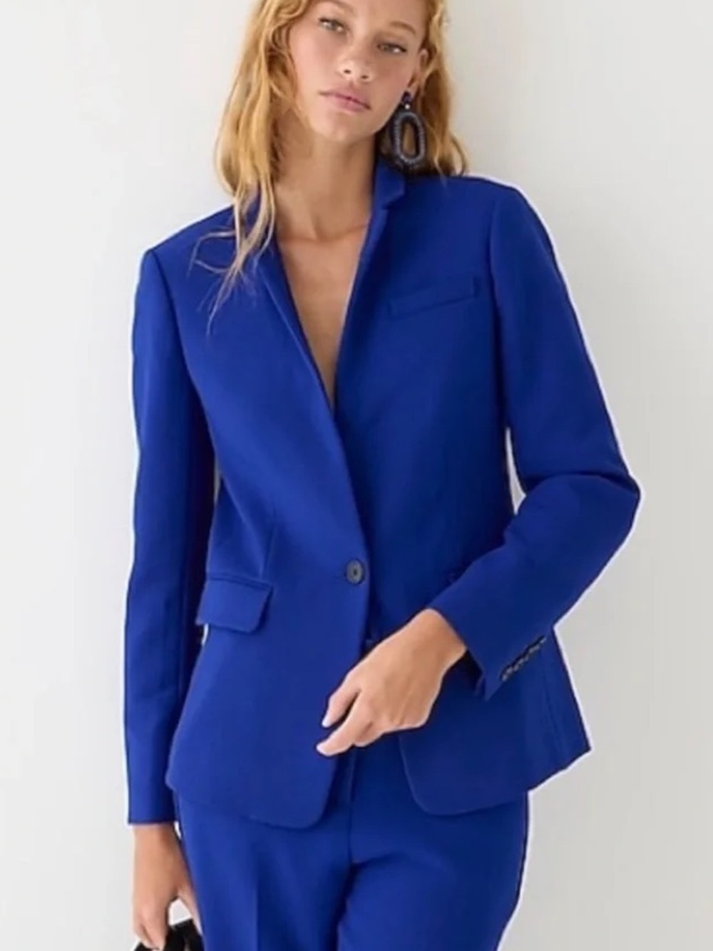 J. Crew Regent Blazer Royal Blue Business Professional Career Workwear Office